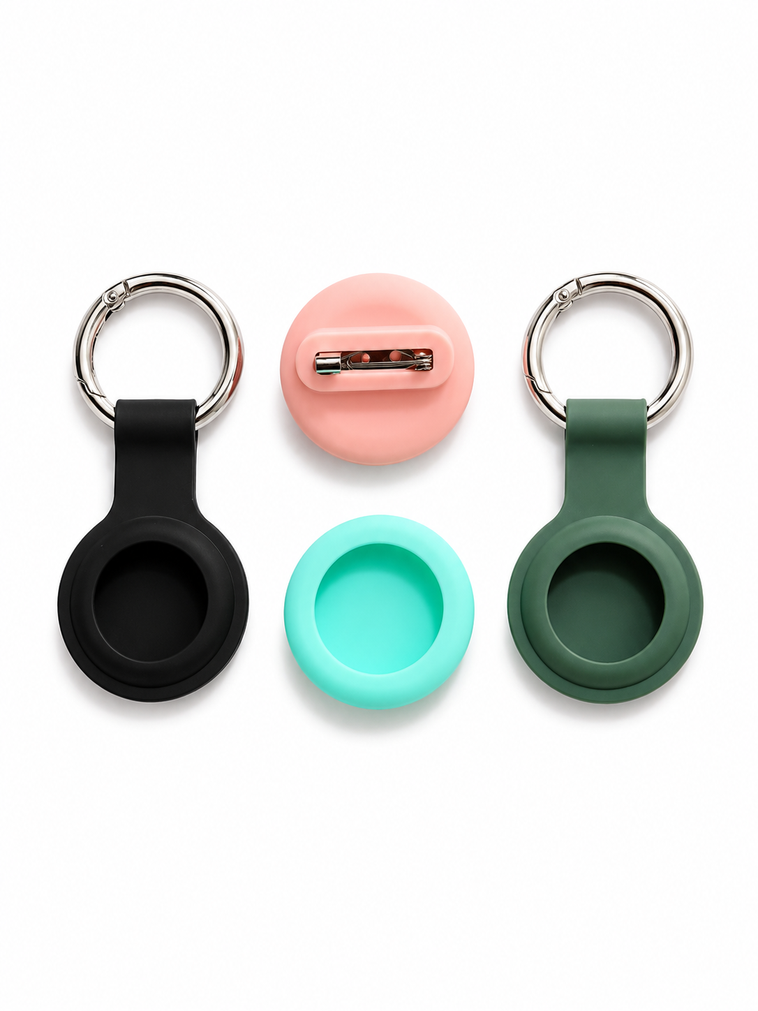 Silicone AirTag Holder Accessory Set