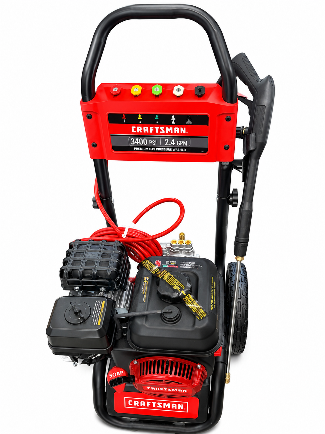 CRAFTSMAN 3400 PSI 2.4 GPM Gas Pressure Washer