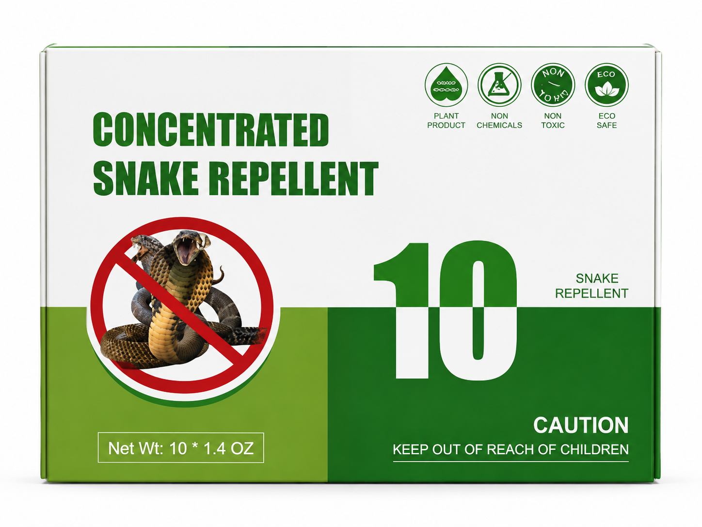 Concentrated Snake Repellent – 10 Pack