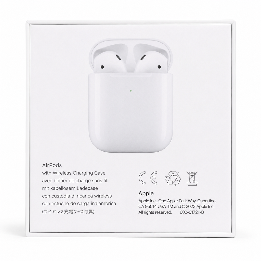 Apple AirPods 2nd Generation with Wireless Charging Case – New Sealed