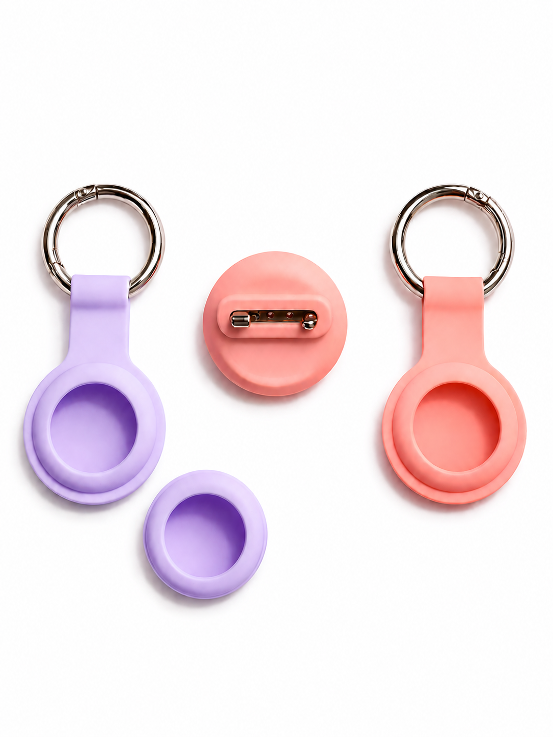 Silicone AirTag Holder Accessory Set