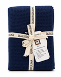 Qualissculina Navy Blue Waffle-Weave Kitchen Towels