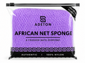 ADETON African Net Sponge – Purple Exfoliating Bath Sponge