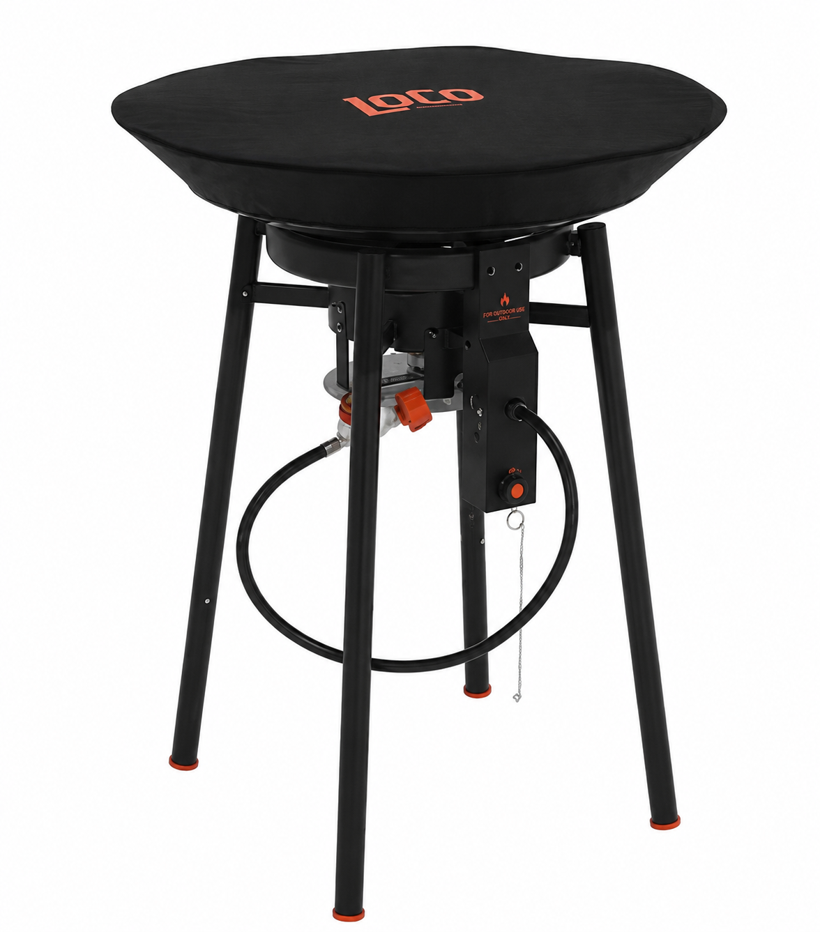 LOCO 22-Inch Disco Cooker Outdoor Propane Cooking System