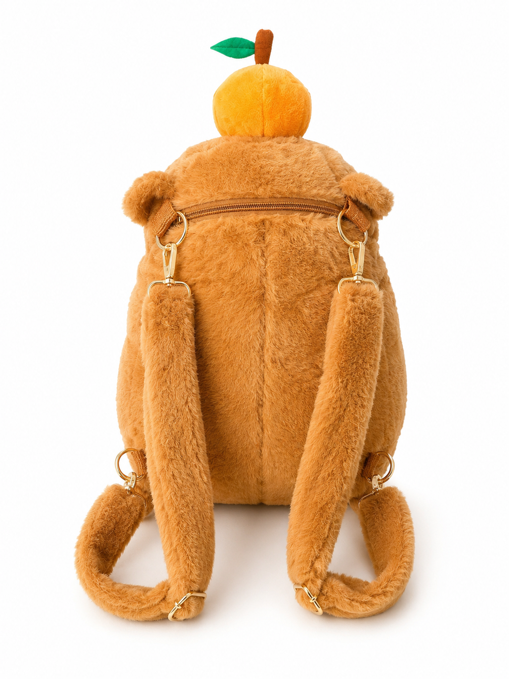 Cute Capybara Plush Backpack & Shoulder Bag for Kids